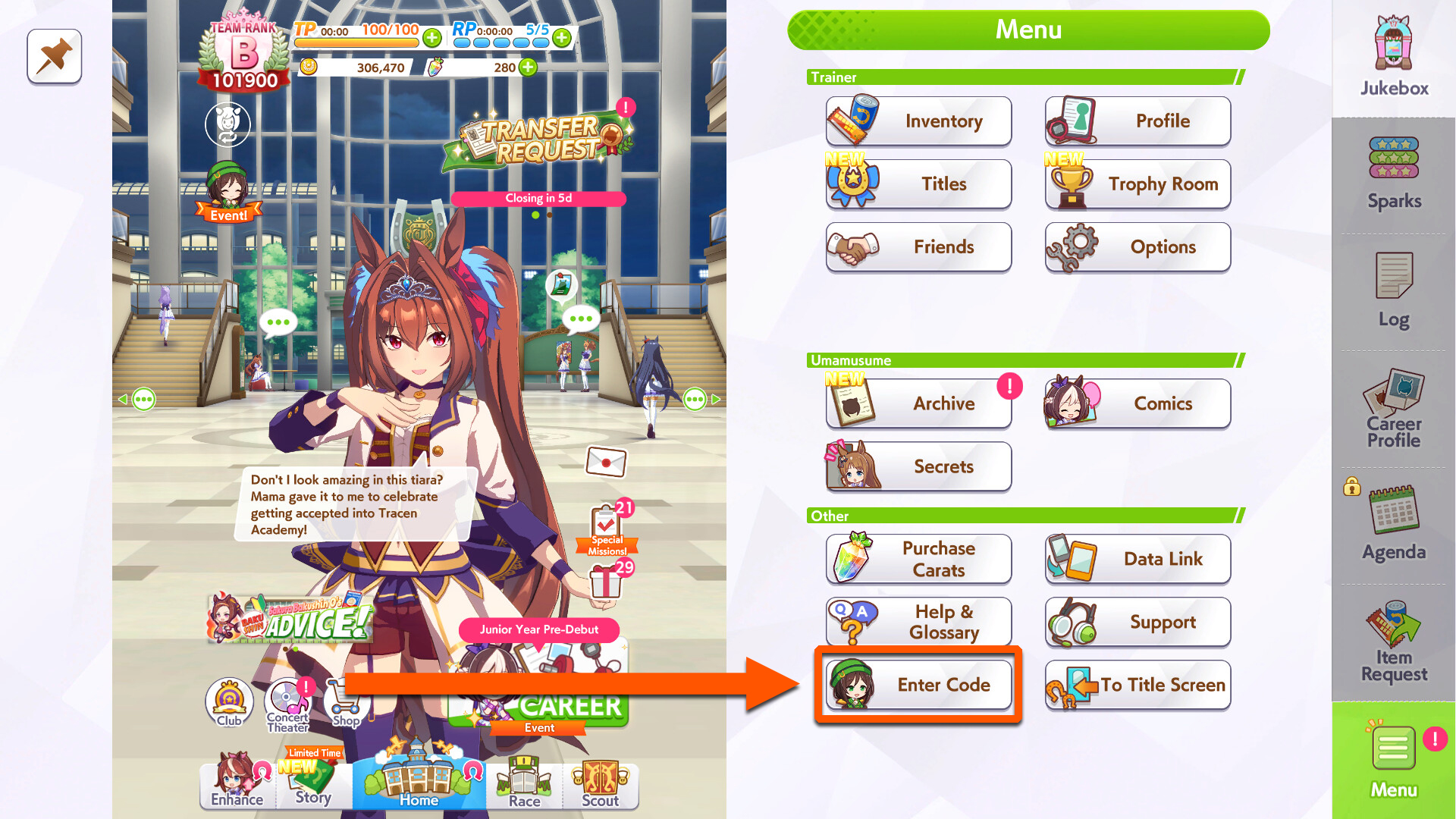 Umamusume: Pretty Derby codes