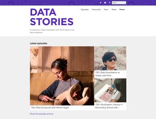 Web design podcasts: Data Stories