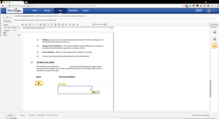 A screenshot showing the custom signature field that can be placed in DocuSign