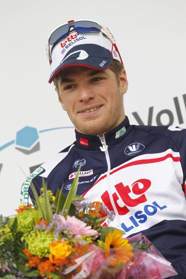 Jurgen Roelandts (Lotto Belisol) finished third in the stage and overall