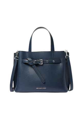 Michael Kors Emilia Small Pebbled Leather Satchel