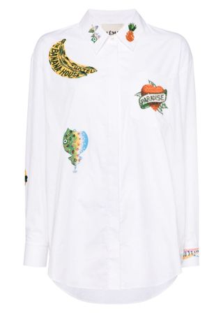Alemais embroidered shirt
