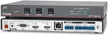 Extron Unveils New Versions of DTP Switchers with Audio Embedding, HDBaseT Compatibility