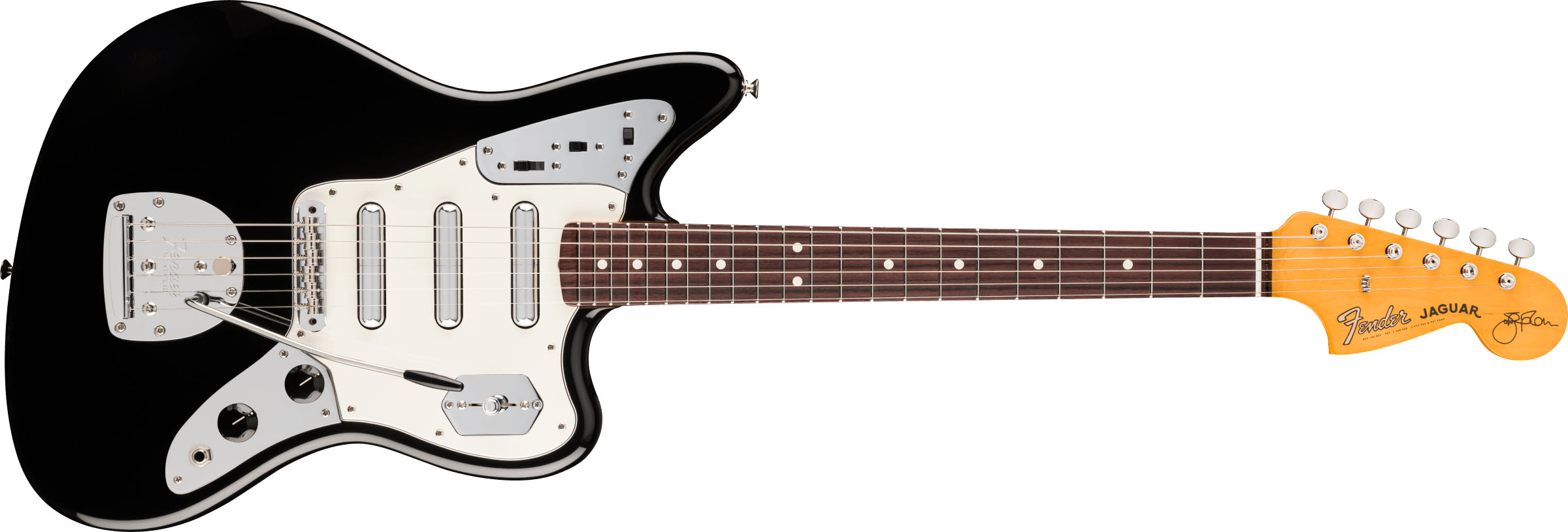 Fender Johnny Marr Signature Special Jaguar: the new limited edition signature offset features a trio of custom-wound lipstick single-coil pickups for a fresh twist on the model.