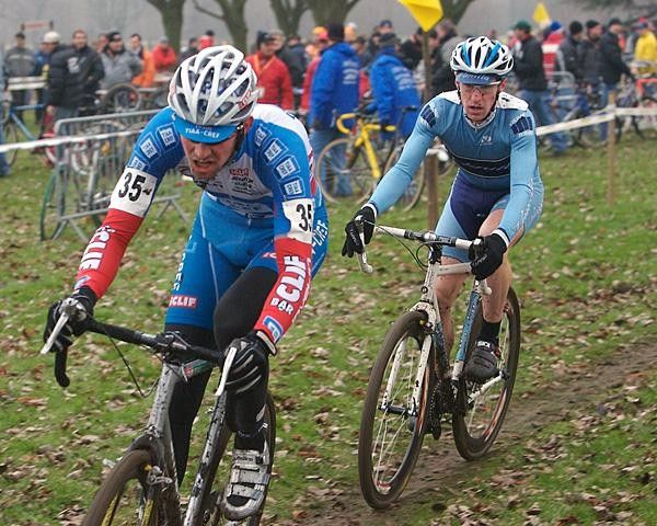 Troy Wells (TIAA-CREF) racing at Wachtebeke Belgium.