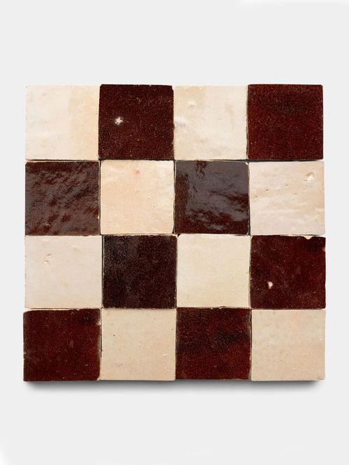 Burnt Sugar + Glazed Earth Checkerboard