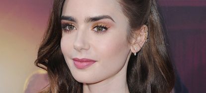 Actress Lily Collins arrives at the Premiere Of Amazon Studios' "The Last Tycoon" at the Harmony Gold Preview House