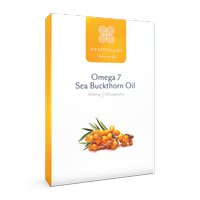 RRP: £16.96 | No. of tablets available: 60| Recommended Daily Dosage: 1-2 depending on health concerns
The Healthspan Omega 7 Sea Buckthorn Oil features high levels of omega 7, omega 9 fatty acids, and vitamin A. It's a well-regarded natural alternative for women during and after the menopause.