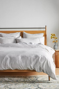 Washed Linen Duvet Cover (Queen): $298 now $208 @ Anthropologie