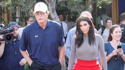 Bruce Jenner and Kim Kardashian