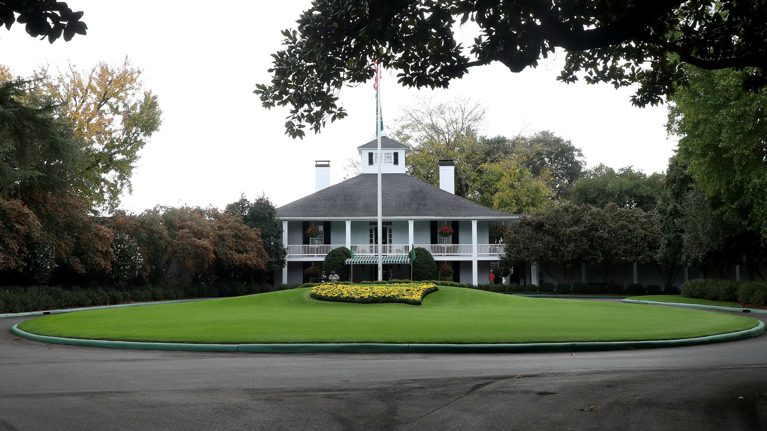 The clubhouse at Augusta National