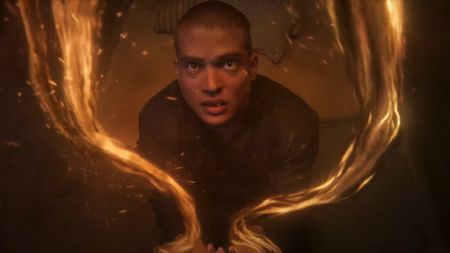 Josha Stradowski as Rand in The Wheel of Time