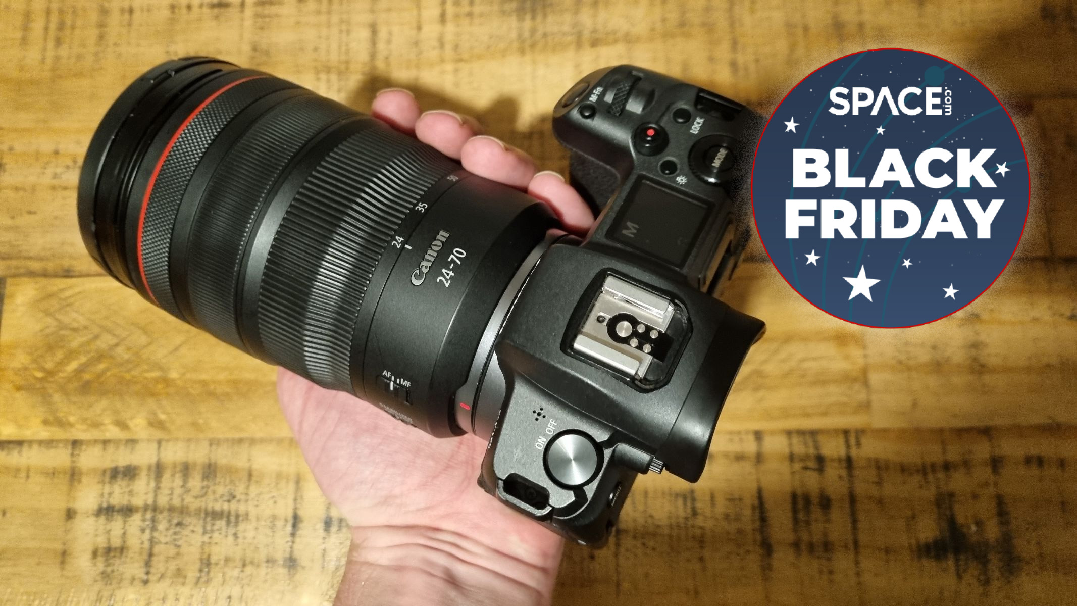 Save an incredible $500 on the Canon RF 24-70mm f/2.8 L IS USM lens this Black Friday Space