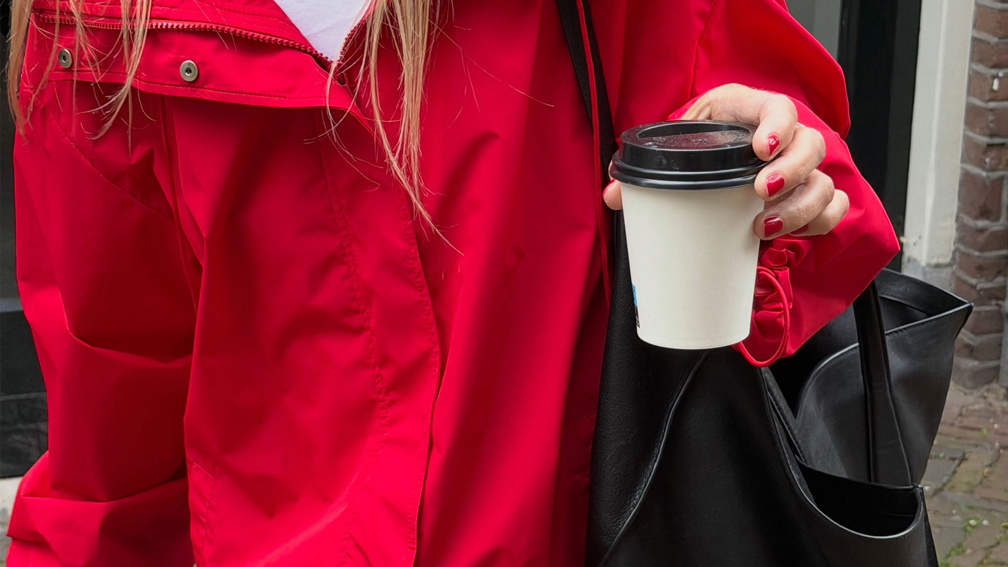 how to wear a red jacket
