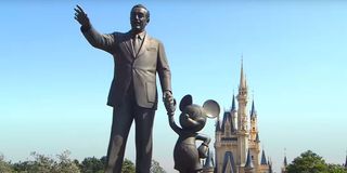 Tokyo Disneyland Partners statue