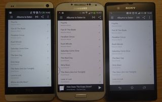 Samsung Galaxy S4 vs HTC One vs Sony Xperia z