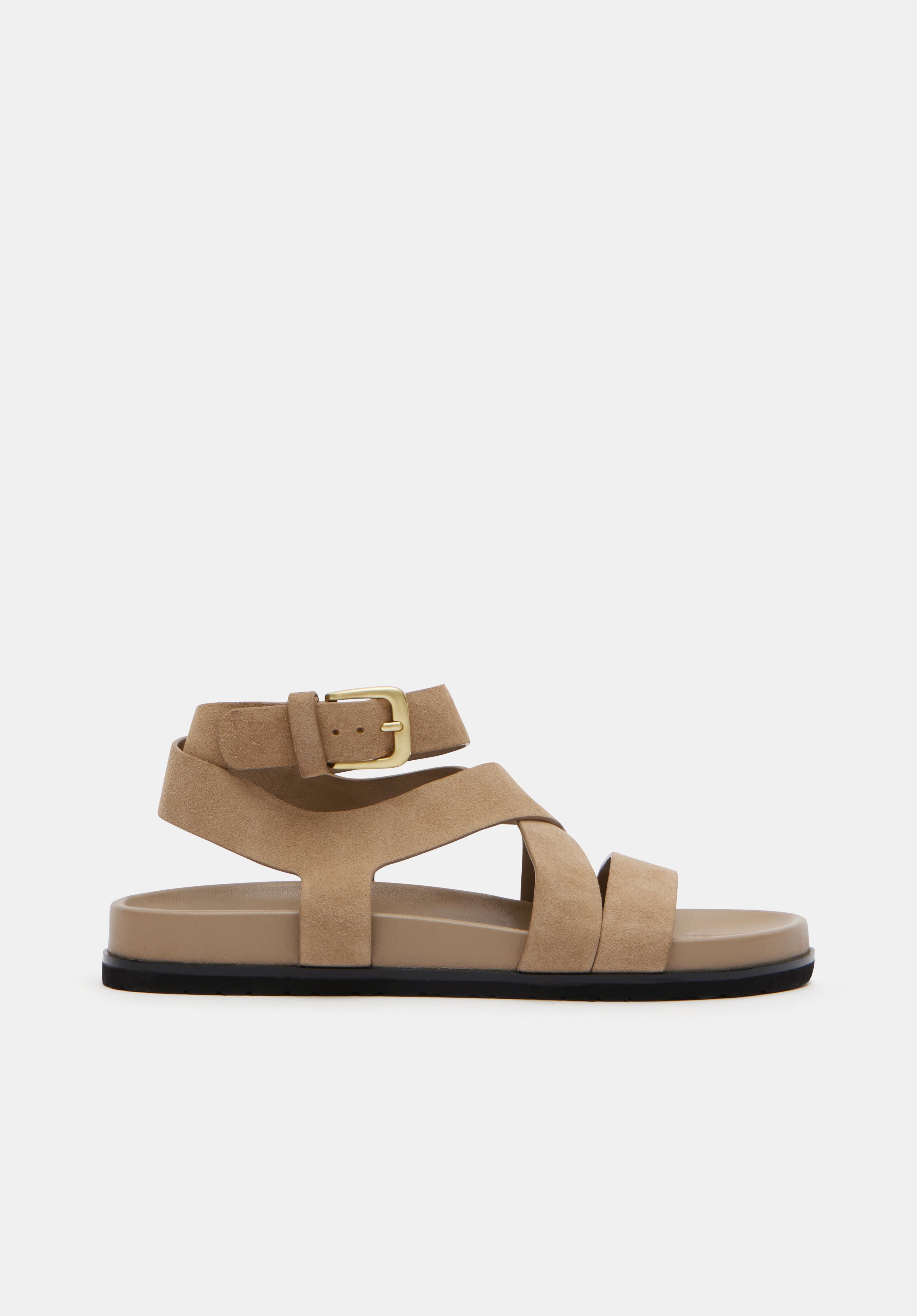 Sadie Suede Footbed Sandal
