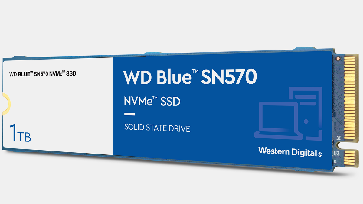 Western Digital Unveils Affordable WD Blue SN570 NVMe SSDs 