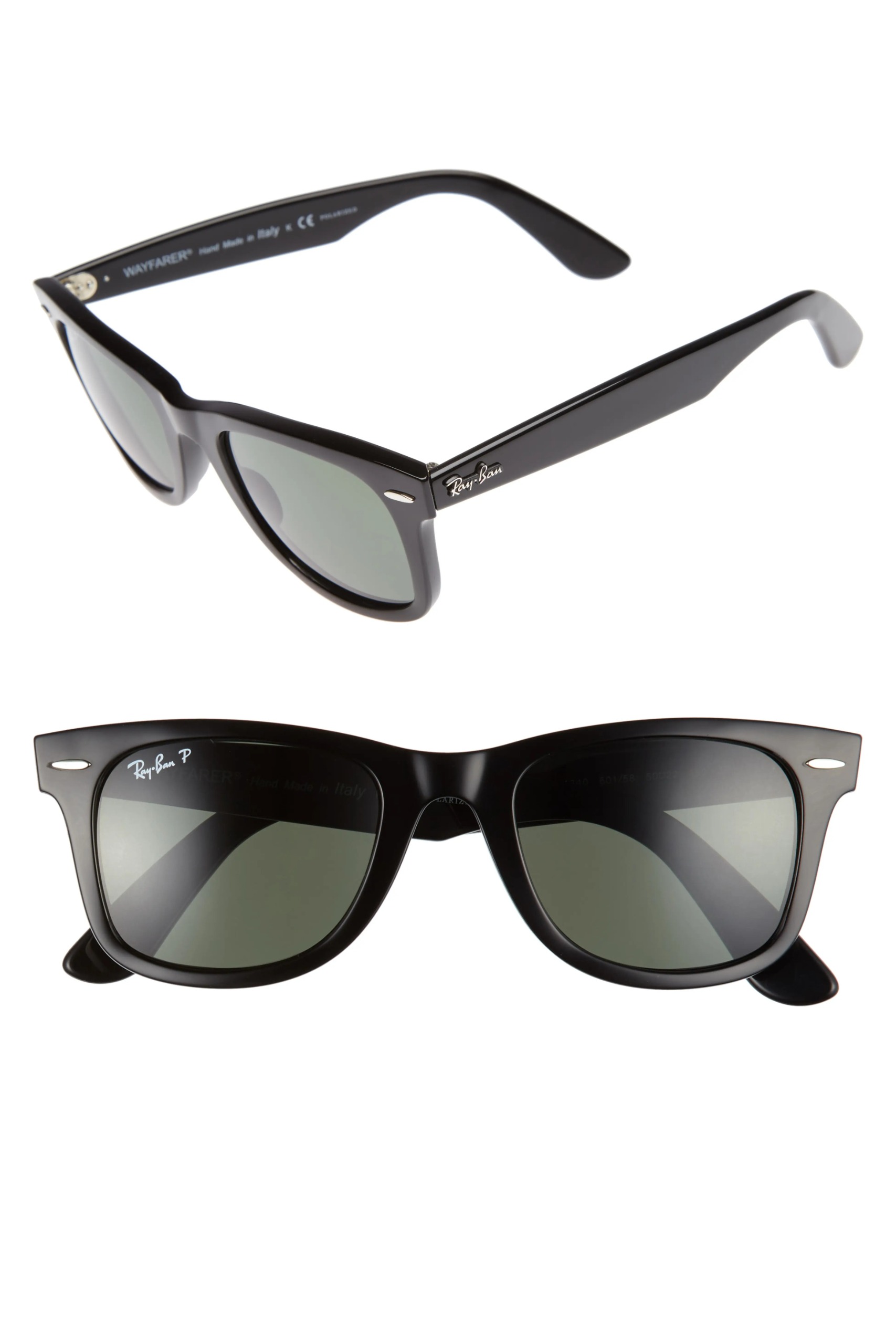 Ray-Ban, 50mm Wayfarer Ease Polarized Sunglasses