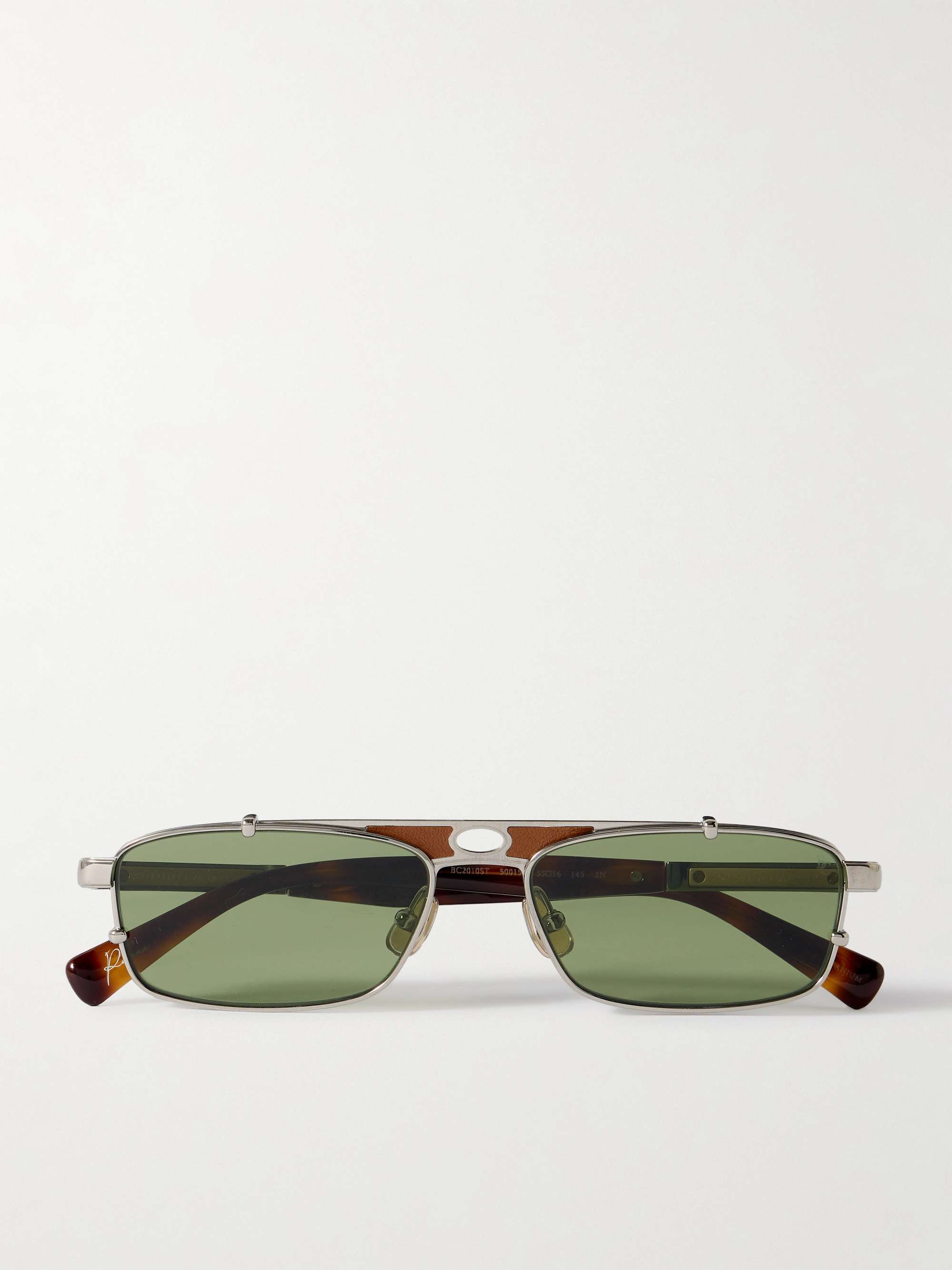 Paloma Aviator-Style Acetate and Titanium Sunglasses