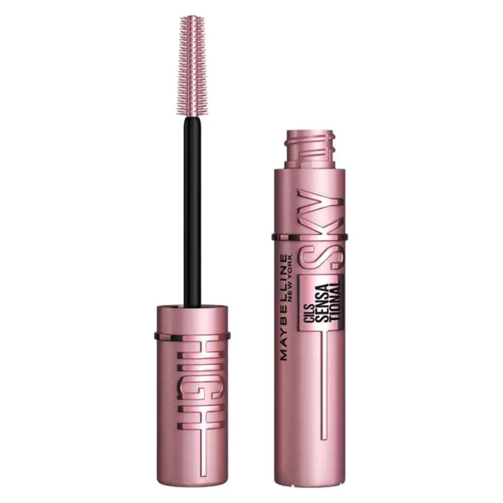 Maybelline Mascara Lash Sensational Sky High, Volumizing &amp; Thickening, Black, 7.2ml