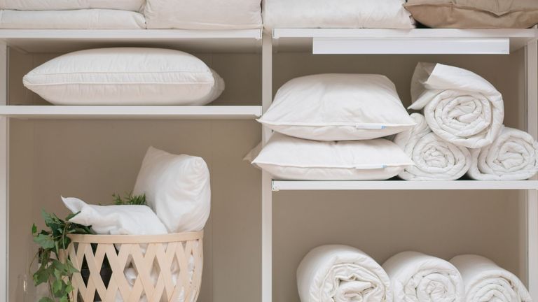 8 small linen closet storage ideas to transform this key space | Homes ...
