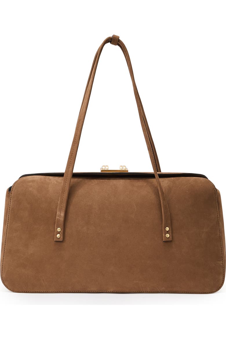 Bolsa de boliche de couro Anika