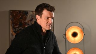 Nathan Fillion as John Nolan in The Rookie's Season 5 finale