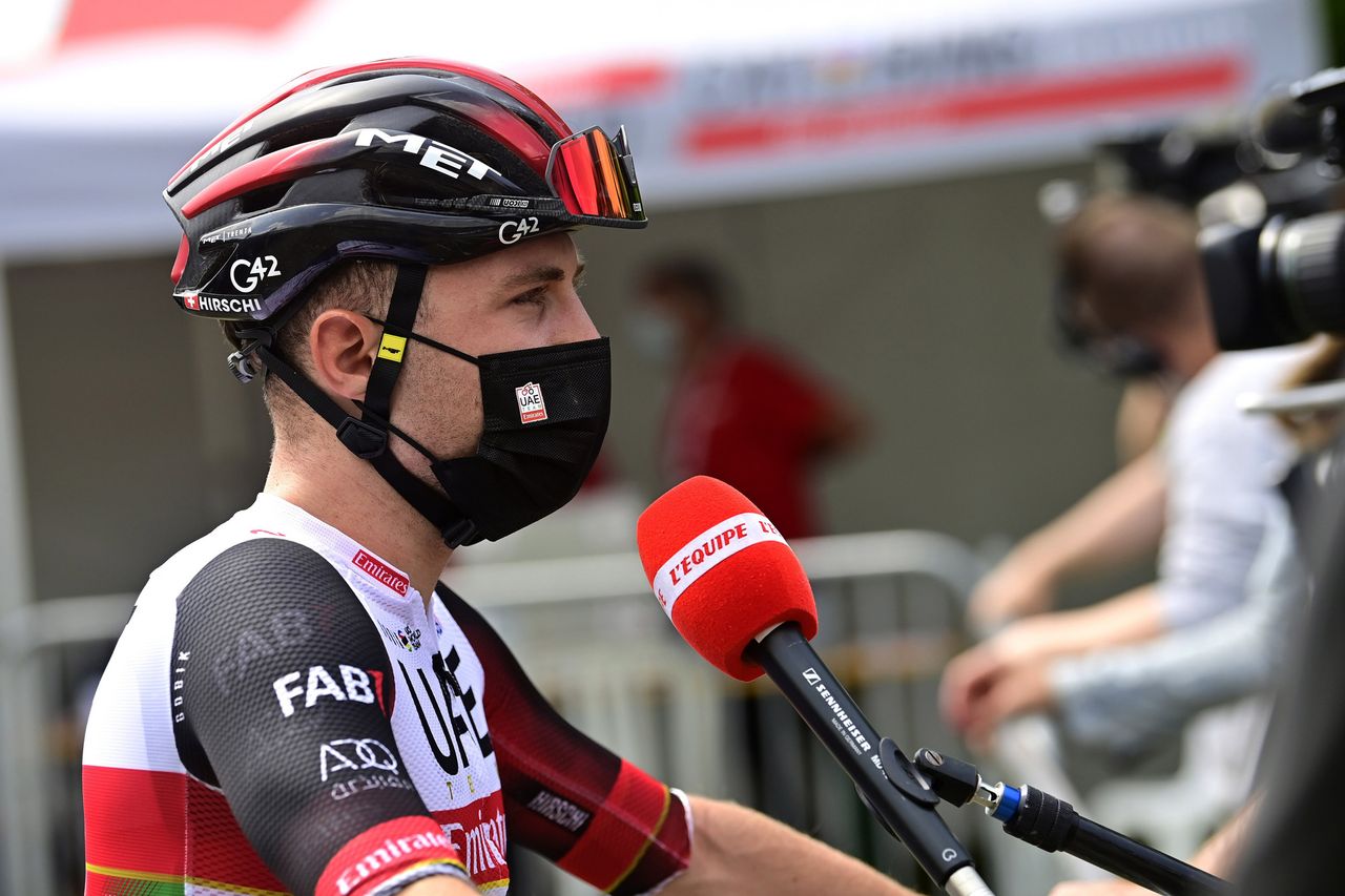 Tour de Suisse 2021 - 85th Edition - 4th stage Sankt Urban - Gstaad 171 km - 09/06/2021 - Marc Hirschi (SUI - UAE Team Emirates) - photo Peter De Voecht/PN/BettiniPhoto&Acirc;&copy;2021