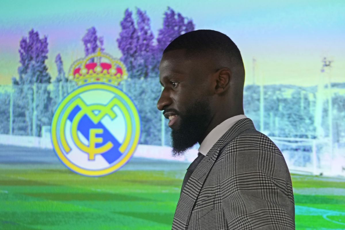 Spain Soccer Real Madrid Rudiger