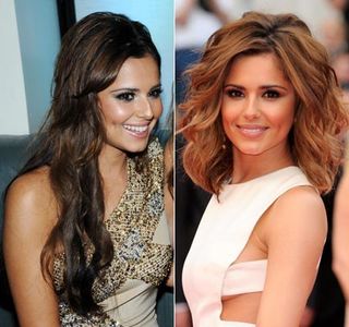Cheryl Cole reveals new long hair - extensions