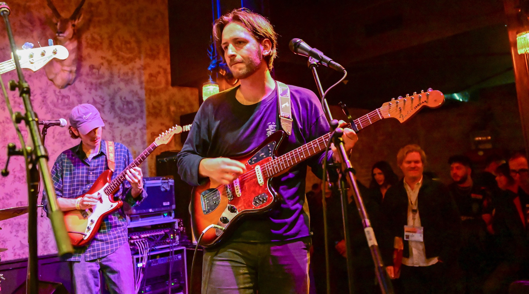 Far Caspian performs onstage at Seven Grand in Austin, Texas on March 14, 2023