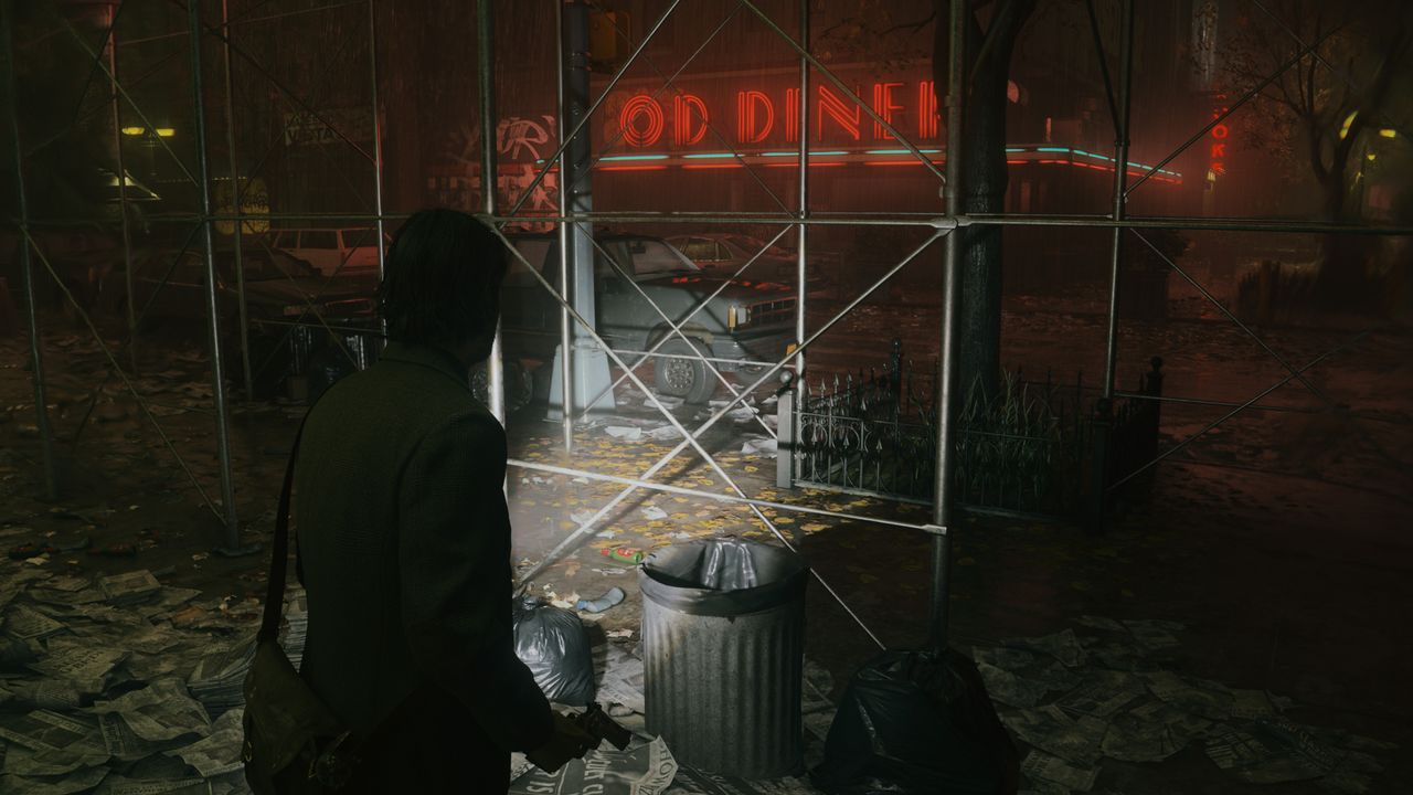 Alan Wake 2 image fidelity comparison screenshots
