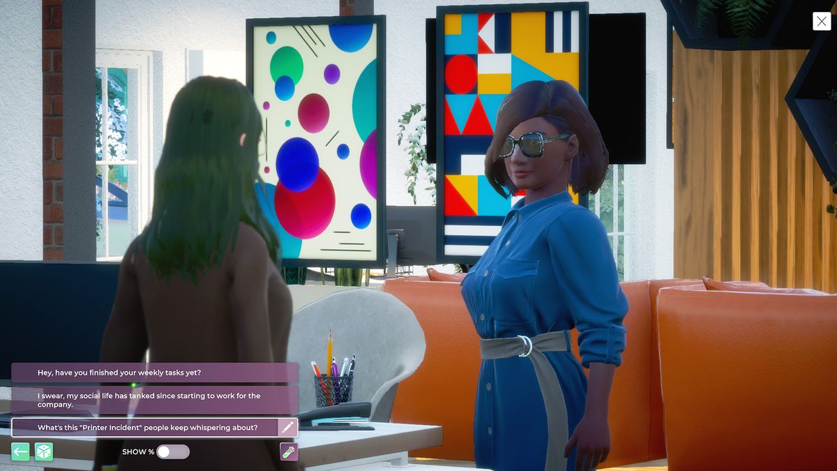 You have one hour to live in this online life sim game and yes you