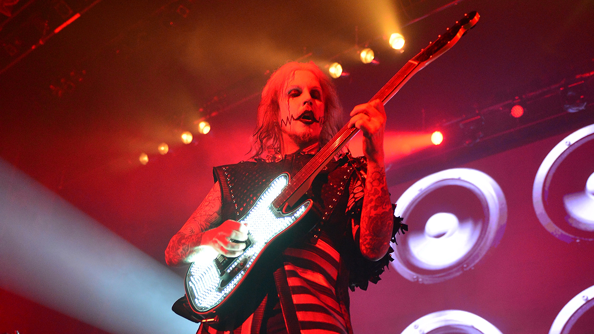  John 5 of Rob Zombie performs on stage at Fillmore Miami Beach on May 3, 2019 in Miami Beach, Florida