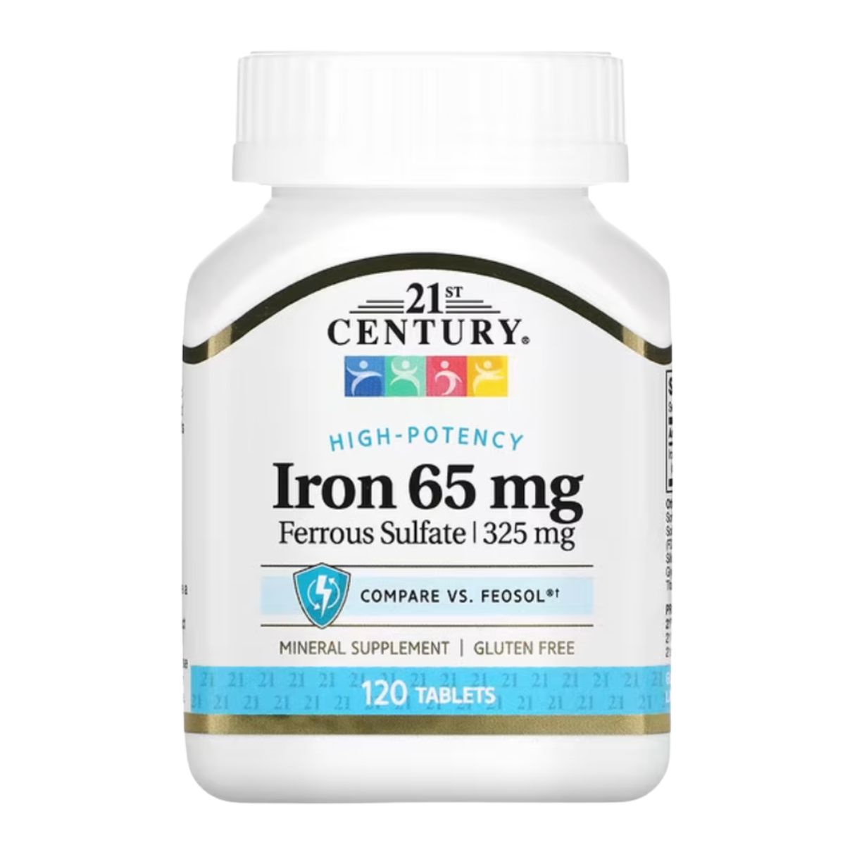 21st Century, Iron, 65 mg, 120 Tablets