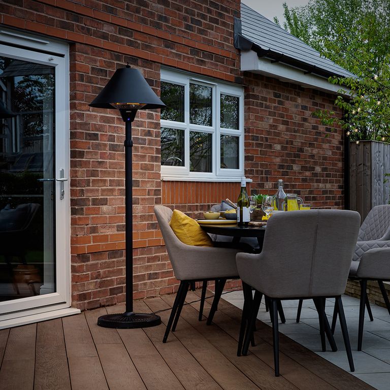 Can you use a patio heater on decking? Experts' safety tips Ideal Home