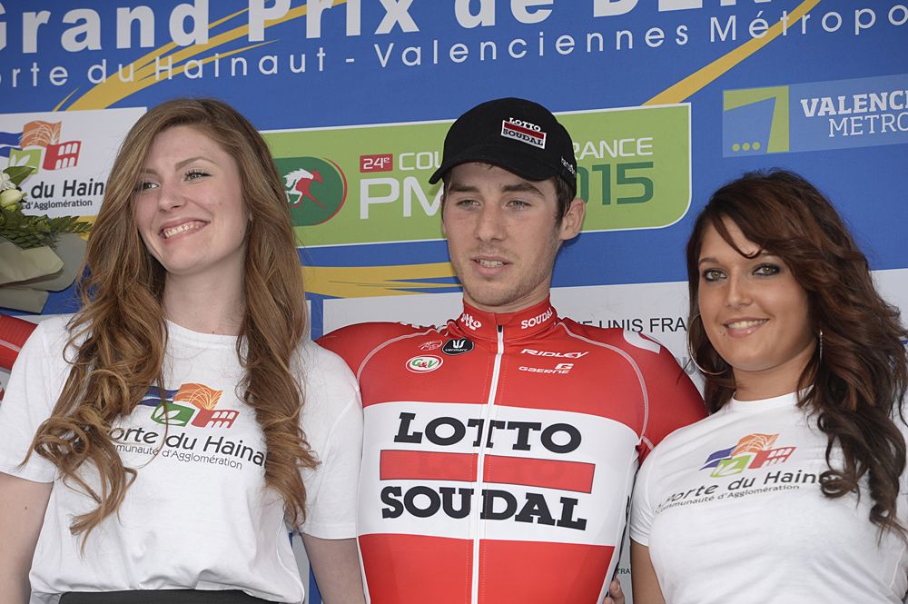 Brois Vallee (Lotto Soudal) was in the day's breakaway