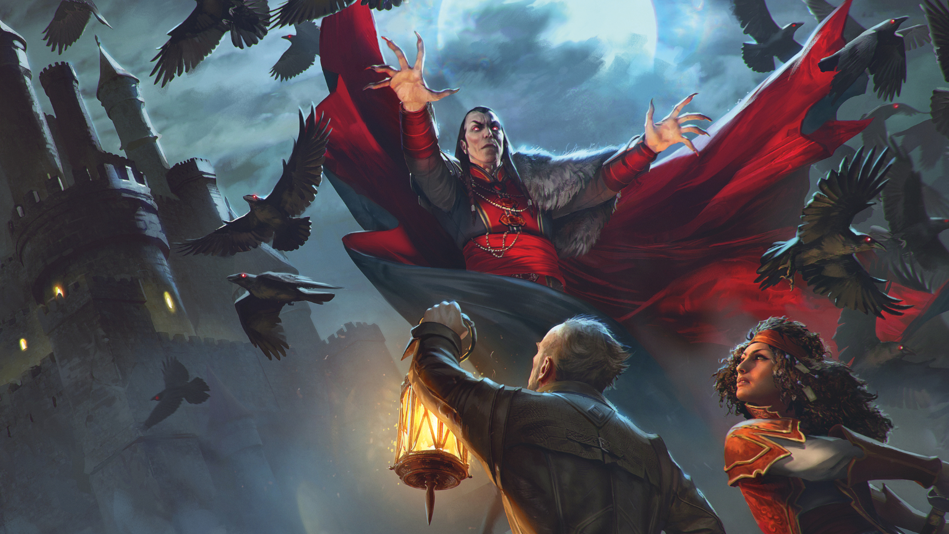 Dungeons & Dragons 5E: Curse of Strahd Revamped Box Set with Dice