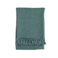 Heal's Herringbone Wool & Cashmere Throw