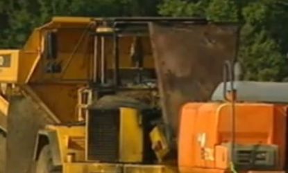 The fire destroyed a dump truck at a mosque construction site in Tennessee. Residents wonder if it was domestic terrorism, and if they should feel unsafe. 