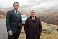 Daniel Craig and Judi Dench in Skyfall (2012).