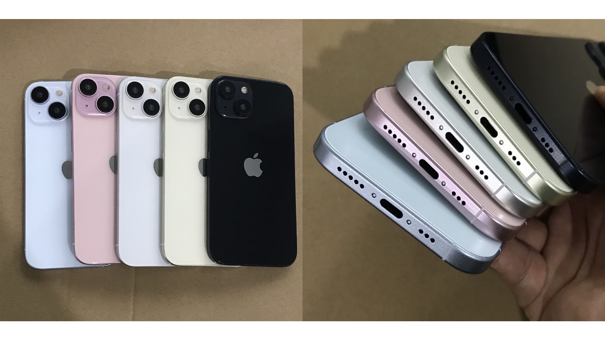 iPhone 15 colors via Sonny Dickson