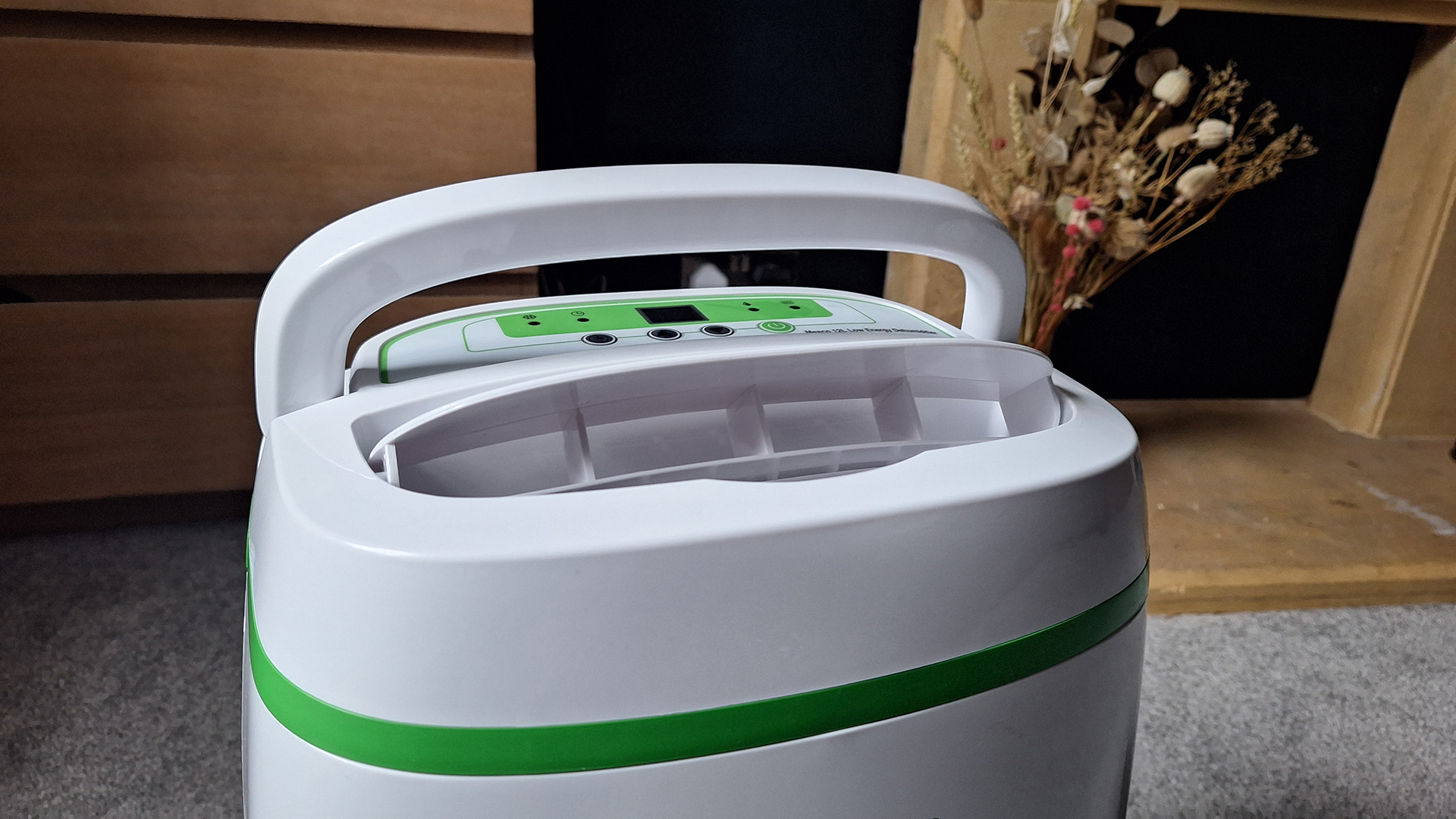 Meaco Low Energy Dehumidifier in reviewer's home