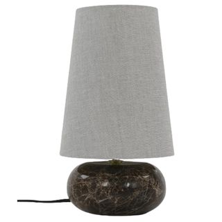 Marble base table lamp