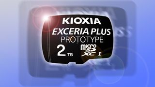Kioxia 2TB microSD card
