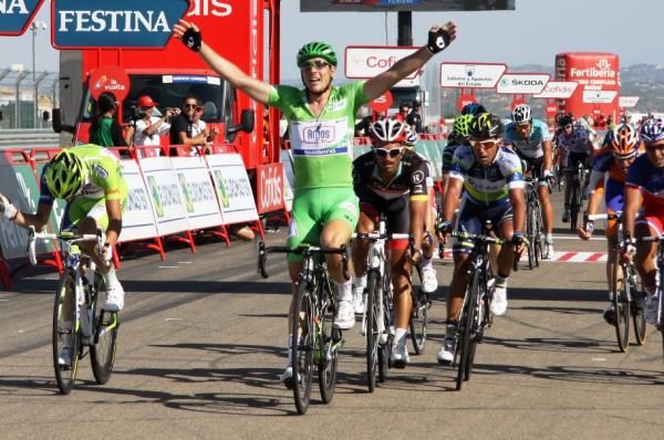 John John Degenkolb (Argos-Shimano) takes his third stage of this year's Vuelta