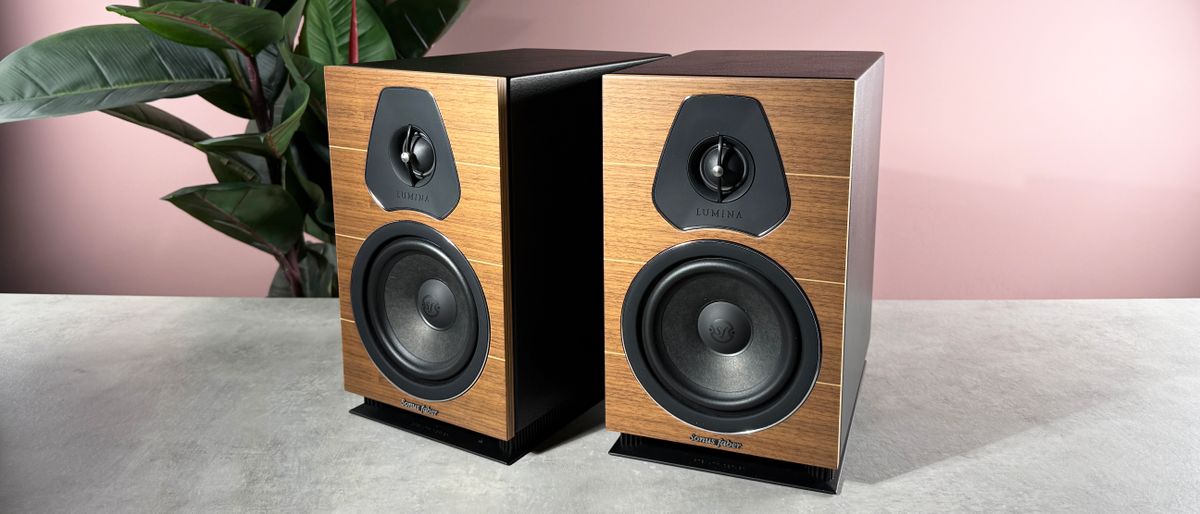 Sonus Faber Lumina II on a stone surface