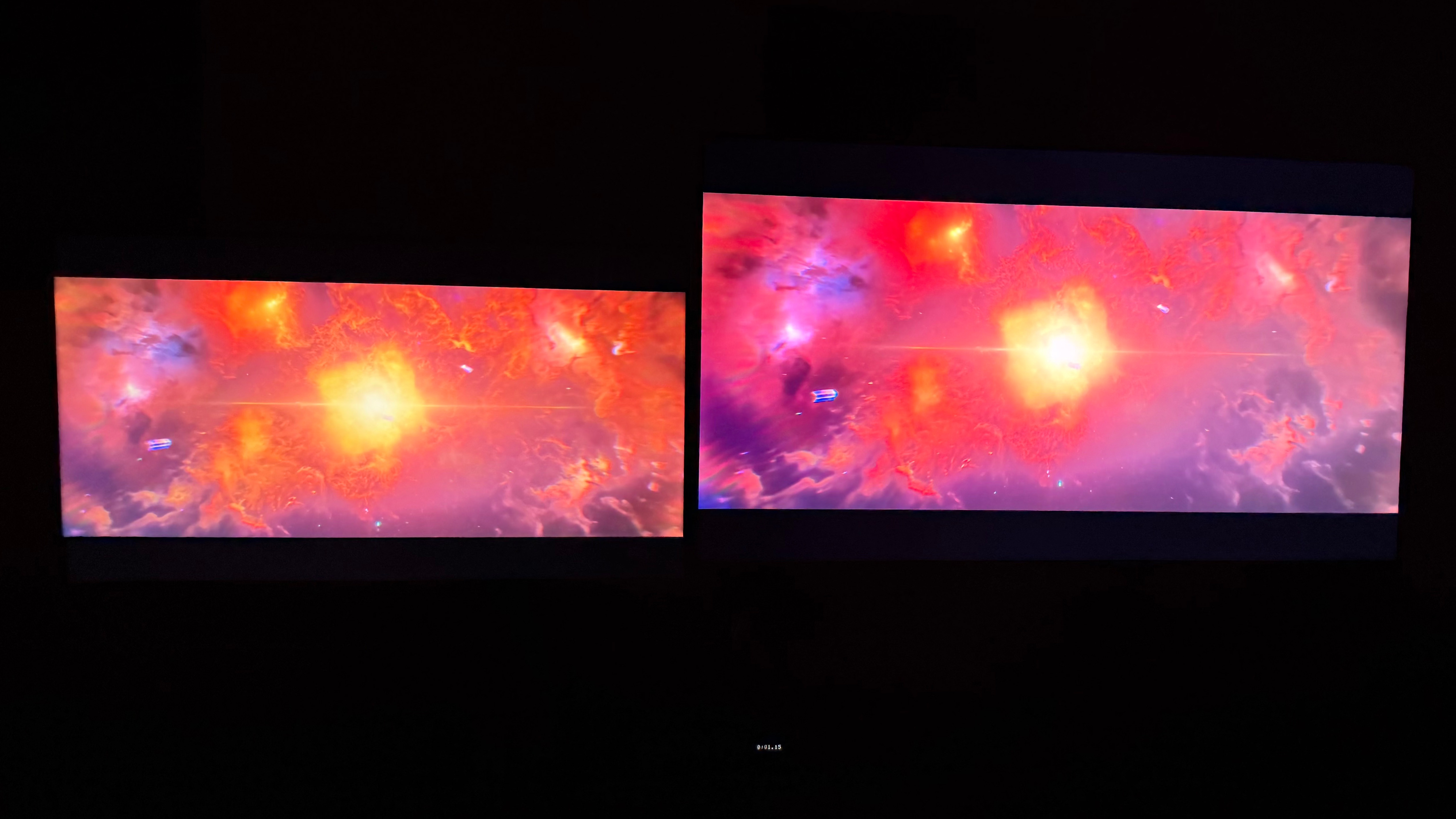 the amazon ember 4-series TV and the samsung u8000h TV