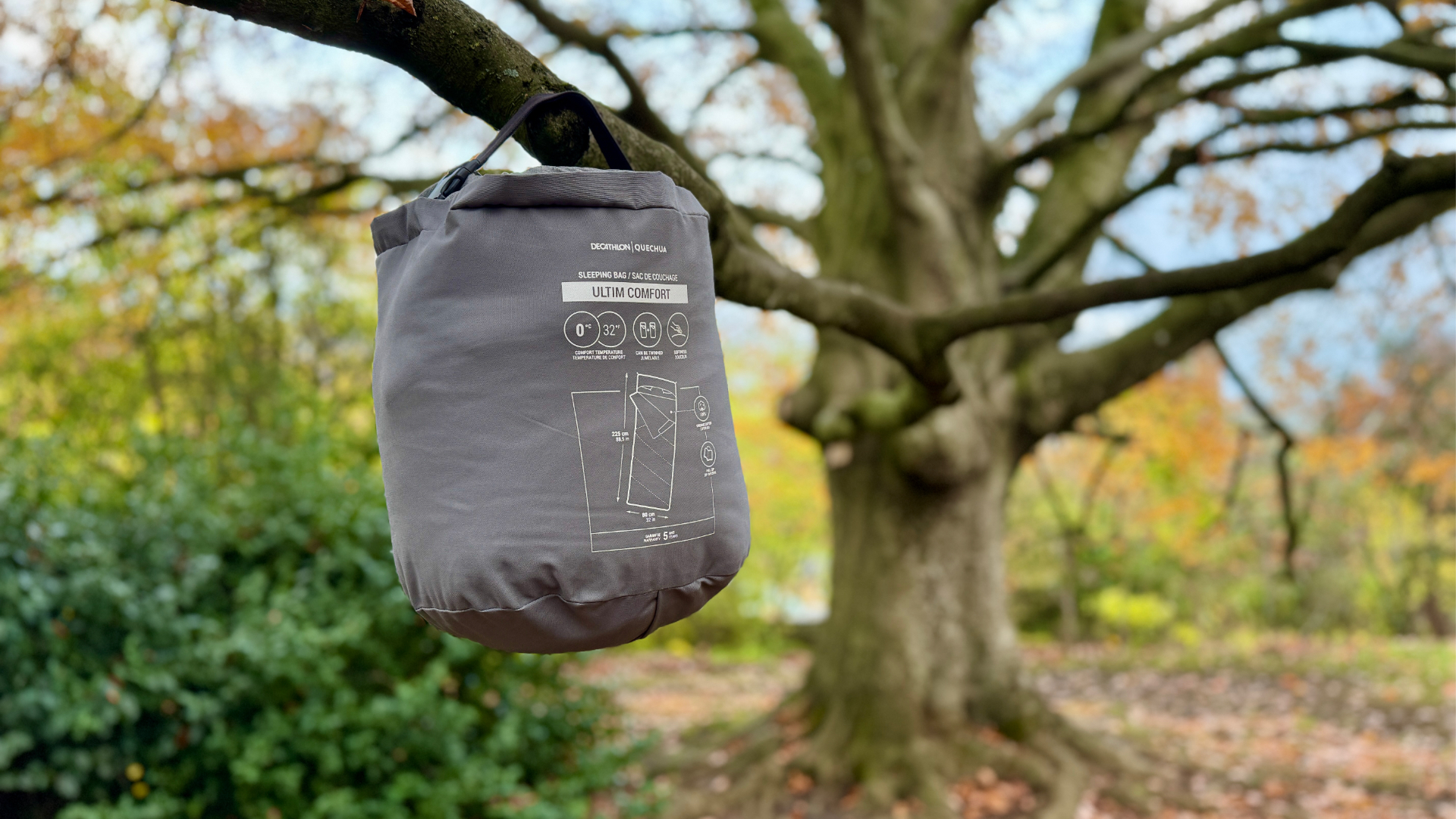 Quechua Arpenaz 0&amp;#730; Ultim Comfort cotton sleeping bag